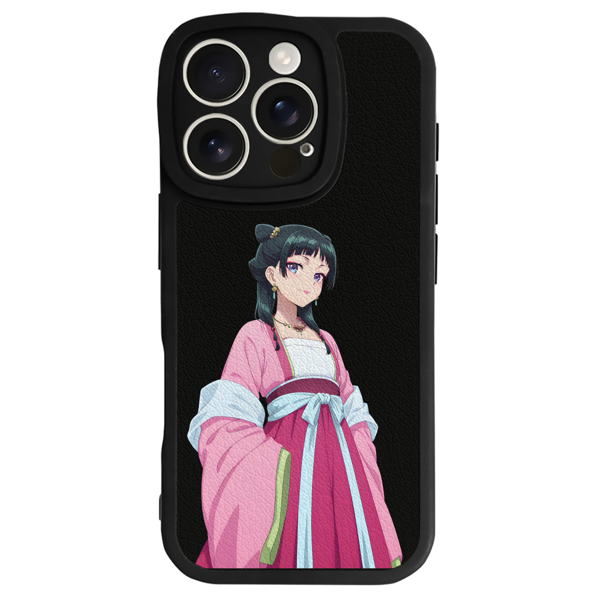 薬屋のひとりごと The Apothecary Diaries 【iPhone 16シリーズ対応】シリコンスマホケース（レザー調） 材質：シリコン